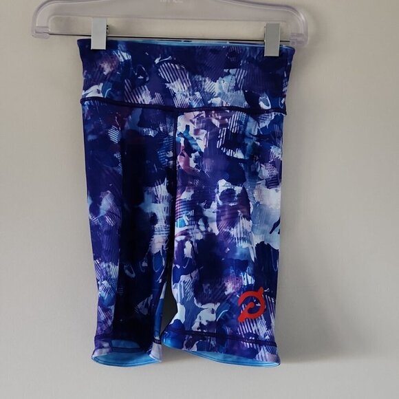 NWT PELOTON | Blue Moves High Waist Bike Shorts sz S - Picture 3 of 5